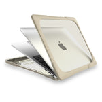 เคสป้องกันแบบพับได้ TPU + PC พร้อมที่วาง สำหรับ MacBook Pro 13.3 นิ้ว (A1708) และรุ่นมี Touch Bar (A1706), สำหรับ MacBook Pro 13.3 นิ้ว รุ่นมี Touch Bar