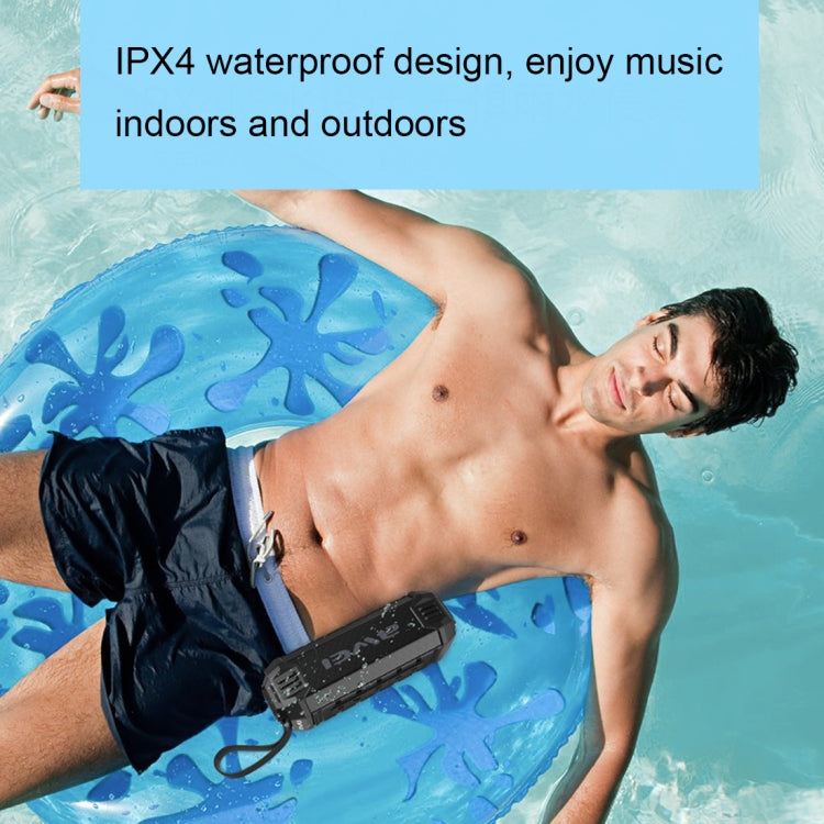 ลำโพงบลูทูธ awei Y280 IPX4 พร้อมพาวเวอร์แบงค์ เสียงเบสเพิ่มขึ้น มีไมโครโฟนในตัว รองรับ FM / USB / การ์ด TF / AUX, Y280