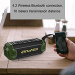 ลำโพงบลูทูธ awei Y280 IPX4 พร้อมพาวเวอร์แบงค์ เสียงเบสเพิ่มขึ้น มีไมโครโฟนในตัว รองรับ FM / USB / การ์ด TF / AUX, Y280