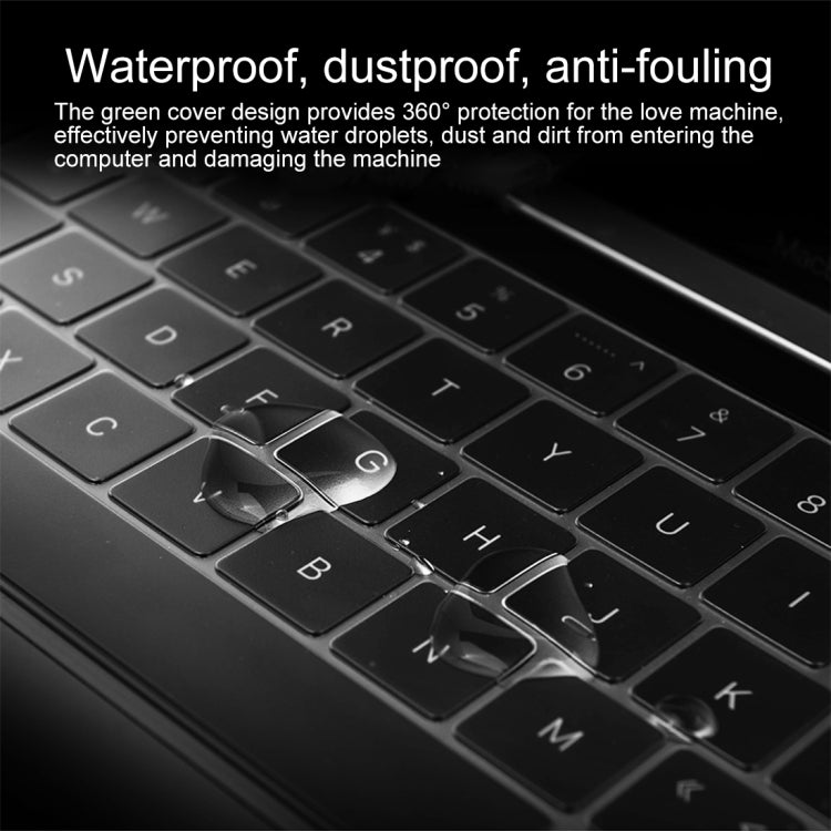 ฟิล์มซิลิก้าเจลป้องกันคีย์บอร์ดสำหรับ MacBook Pro 13 / 15 & Air 13 (A1466 / A1502 / A1278 / A1286)