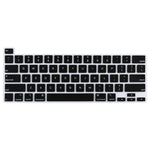 ฟิล์มซิลิโคนป้องกันฝุ่นสำหรับคีย์บอร์ดแล็ปท็อป MacBook Pro 13.3 นิ้ว 2022, สำหรับ MacBook Pro 13.3 นิ้ว 2022 (สีดำ), สำหรับ MacBook Pro 13.3 นิ้ว 2022 (สีขาว)