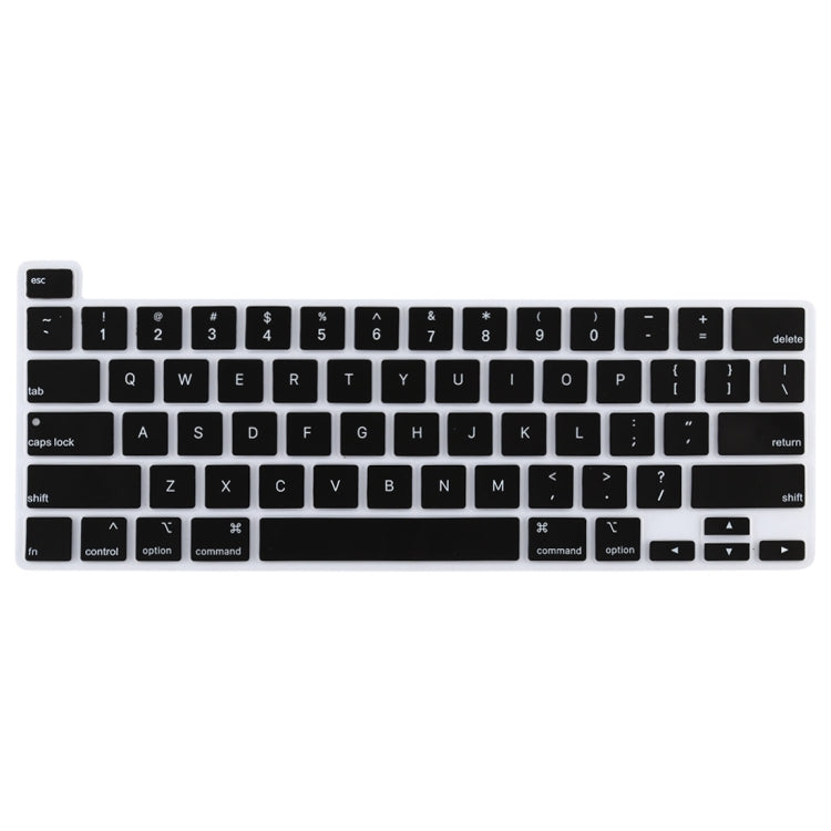 ฟิล์มซิลิโคนป้องกันฝุ่นสำหรับคีย์บอร์ดแล็ปท็อป MacBook Pro 13.3 นิ้ว 2022, สำหรับ MacBook Pro 13.3 นิ้ว 2022 (สีดำ), สำหรับ MacBook Pro 13.3 นิ้ว 2022 (สีขาว)