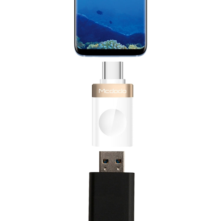 อะแดปเตอร์ชาร์จและส่งข้อมูล Mcdodo OT-1942 USB-C / Type-C เป็น USB 3.0 AF OTG