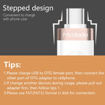 อะแดปเตอร์ชาร์จและส่งข้อมูล Mcdodo OT-1942 USB-C / Type-C เป็น USB 3.0 AF OTG