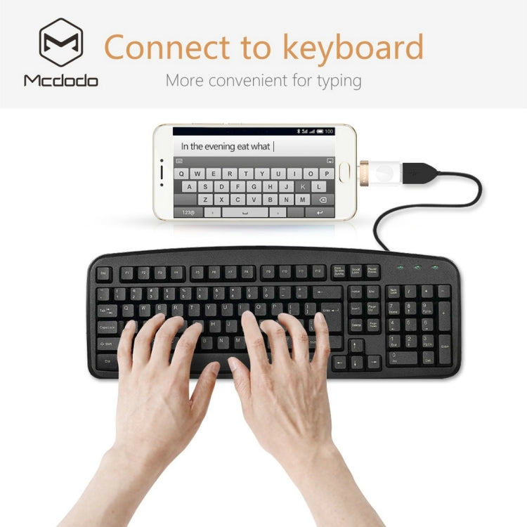 อะแดปเตอร์ชาร์จและส่งข้อมูล Mcdodo OT-1942 USB-C / Type-C เป็น USB 3.0 AF OTG