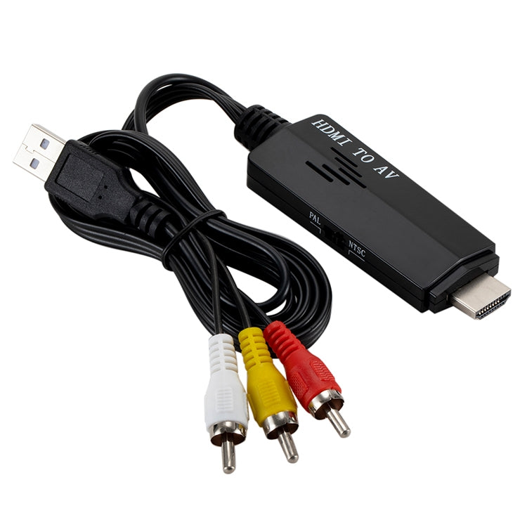 สายแปลง HDMI เป็น RCA ความละเอียด 1080P