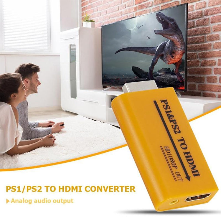 แปลงสัญญาณ PS1/PS2 เป็น HDMI ความละเอียด HD 1080P