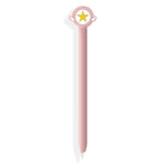 ซิลิโคนป้องกันน่ารักลายการ์ตูนสำหรับ Apple Pencil 2 (กรงเล็บแมวสีชมพู), สำหรับ Apple Pencil 2