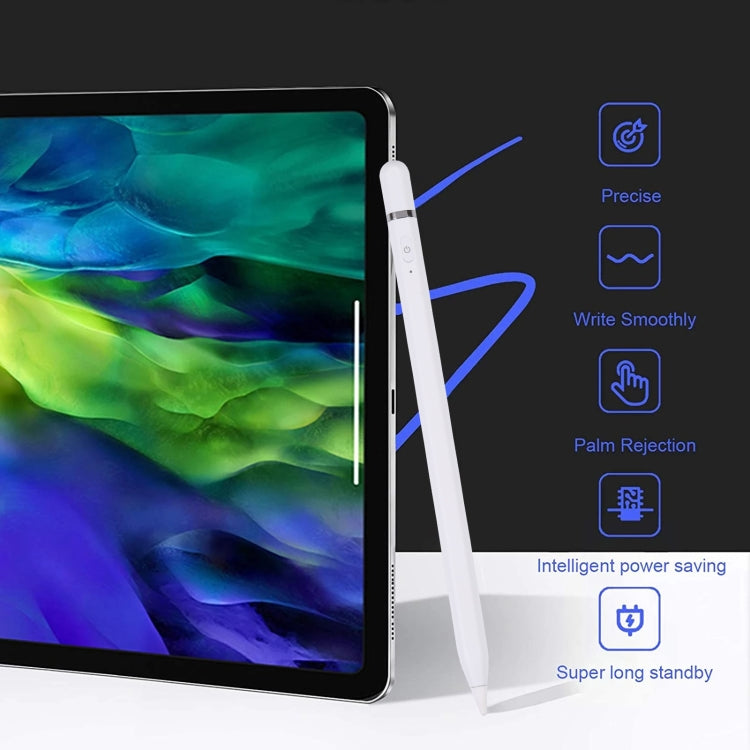 ปากกาสไตลัสแบบ Capacitive แบบแอคทีฟ P7-C พร้อมฟังก์ชันป้องกันฝ่ามือสำหรับ iPad รุ่นหลังปี 2018, P7-C / Type-C