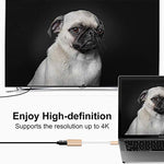 ตัวแปลง USB-C / Type-C 3.1 ตัวผู้เป็น Mini DP ตัวเมีย HD, ความยาว: 12 ซม., สีเงิน, สีทอง