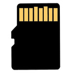 การ์ดหน่วยความจำ TF (Micro SD) ความเร็วสูง Class10 สีดำ 8GB