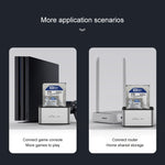 แท่นวางฮาร์ดไดรฟ์ Blueendless SATA USB 3.0 ขนาด 2.5 / 3.5 นิ้ว 2 ช่อง สำหรับคัดลอกออฟไลน์