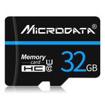 MICRODATA การ์ดหน่วยความจำ TF (Micro SD) 32GB U1 สายสีน้ำเงินและดำ, 32GB