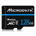 MICRODATA การ์ดหน่วยความจำ TF (Micro SD) 128GB U3 สายสีน้ำเงินและดำ, 128GB