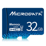 MICRODATA การ์ดหน่วยความจำ TF (Micro SD) 32GB U1 สีน้ำเงิน, 32GB