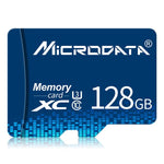 MICRODATA การ์ดหน่วยความจำ TF (Micro SD) 128GB U3 สีน้ำเงิน, 128GB