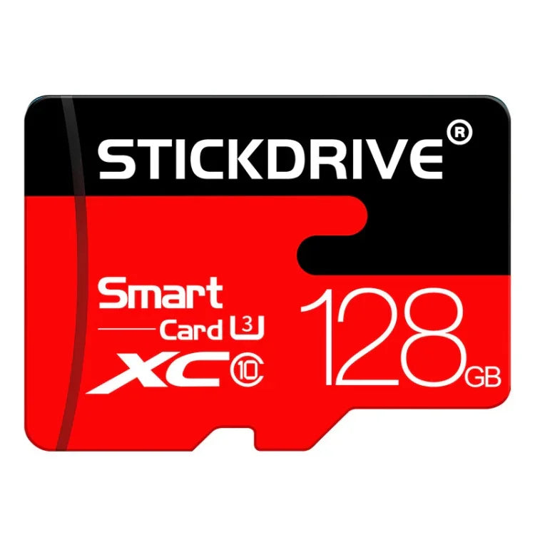Stickdrive การ์ดหน่วยความจำ Micro SD(TF) ความเร็วสูง Class 10 ขนาด 128GB, 128GB