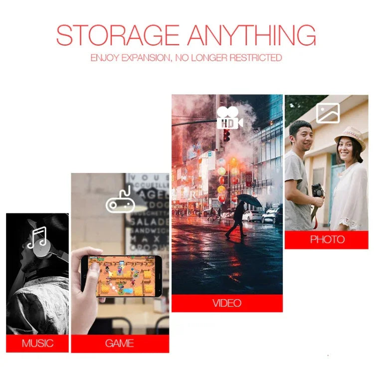Stickdrive การ์ดหน่วยความจำ Micro SD(TF) ความเร็วสูง Class 10 ขนาด 128GB, 128GB