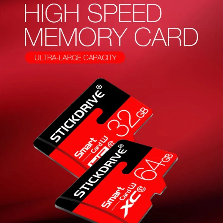 Stickdrive การ์ดหน่วยความจำ Micro SD(TF) ความเร็วสูง Class 10 ขนาด 128GB, 128GB