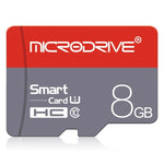 Microdrive การ์ดหน่วยความจำ Micro SD(TF) ความเร็วสูง Class 10 ขนาด 8GB, 8GB
