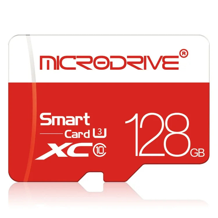 Microdrive การ์ดหน่วยความจำ Micro SD(TF) ความเร็วสูง Class 10 ขนาด 128GB, 128GB