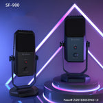 ไมโครโฟนคอนเดนเซอร์บันทึกเสียงสตูดิโอ Yanmai SF-900 แบบสี่ทิศทาง พร้อมขาตั้งโต๊ะ
