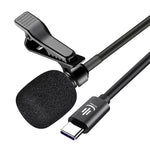 ไมโครโฟนคอนเดนเซอร์ลดเสียงรบกวนอัจฉริยะ YICHUANG YC-LM10 USB-C / Type-C ความยาวสาย: 1.5m, YC-LM10