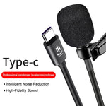 ไมโครโฟนคอนเดนเซอร์ลดเสียงรบกวนอัจฉริยะ YICHUANG YC-LM10 USB-C / Type-C ความยาวสาย: 1.5m, YC-LM10