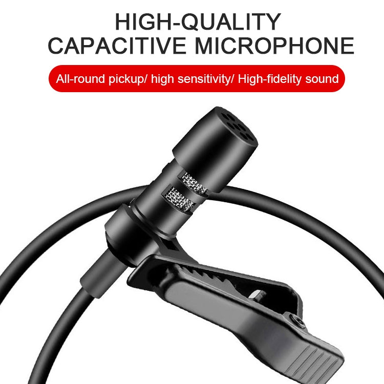 ไมโครโฟนคอนเดนเซอร์ลดเสียงรบกวนอัจฉริยะ YICHUANG YC-LM10 USB-C / Type-C ความยาวสาย: 1.5m, YC-LM10