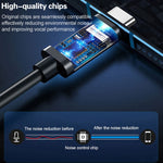 ไมโครโฟนคอนเดนเซอร์ลดเสียงรบกวนอัจฉริยะ YICHUANG YC-LM10 USB-C / Type-C ความยาวสาย: 1.5m, YC-LM10