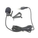 ZJ015MR ไมโครโฟนแบบมีสายสำหรับรถยนต์ พร้อมปลั๊ก RCA Lotus ความยาว 3 เมตร
