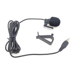 ZJ015MR ไมโครโฟนแบบมีสายสำหรับรถยนต์ พร้อมปลั๊ก RCA Lotus ความยาว 3 เมตร