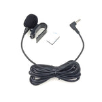 ไมโครโฟนลาวาเลียร์โมโนแบบติดหนีบ ZJ025MR สำหรับ GPS รถยนต์ / เครื่องเสียงบลูทูธ DVD ภายนอก ความยาวสาย: 3 ม., แจ็ค 2.5 มม. แบบข้อศอก 90 องศา, แจ็ค 2.5 มม. แบบข้อศอก โมโน