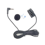 ไมโครโฟนลาวาเลียร์สเตอริโอแบบติดหนีบ ZJ025MR สำหรับ GPS รถยนต์ / เครื่องเสียงบลูทูธ DVD ภายนอก ความยาวสาย: 3 ม., แจ็ค 2.5 มม. แบบข้อศอก 90 องศา, แจ็ค 2.5 มม. แบบข้อศอก สเตอริโอ