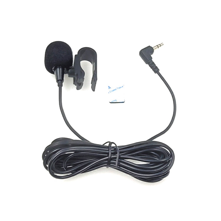 ไมโครโฟนลาวาเลียร์สเตอริโอแบบติดหนีบ ZJ025MR สำหรับ GPS รถยนต์ / เครื่องเสียงบลูทูธ DVD ภายนอก ความยาวสาย: 3 ม., แจ็ค 3.5 มม. แบบข้อศอก 90 องศา, แจ็ค 3.5 มม. แบบข้อศอก สเตอริโอ