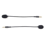 ZJ033MR-03 หูฟังเกมมิ่งพร้อมไมโครโฟนสด หัวเสียบตรงสเตอริโอ 3.5 มม. ยาว 19 ซม.