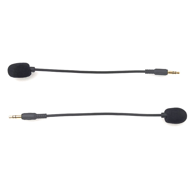 ZJ033MR-03 หูฟังเกมมิ่งพร้อมไมโครโฟนสด หัวเสียบตรงสเตอริโอ 3.5 มม. ยาว 19 ซม.