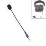 ZJ033MR-03 หูฟังเกมมิ่งพร้อมไมโครโฟนสด หัวเสียบตรง 4 ระดับ 3.5 มม. ยาว 19 ซม.
