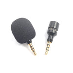 ไมโครโฟนตรงขนาดเล็ก ZJ052MR-01 4 ขั้ว 3.5 มม. สำหรับโทรศัพท์มือถือ แท็บเล็ต เครื่องเล่นเกม, 4 ขั้ว