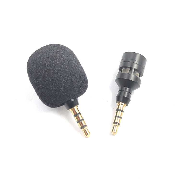 ไมโครโฟนตรงขนาดเล็ก ZJ052MR-01 4 ขั้ว 3.5 มม. สำหรับโทรศัพท์มือถือ แท็บเล็ต เครื่องเล่นเกม, 4 ขั้ว