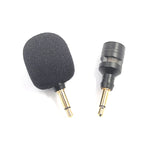 ZJ052MR-01 ไมโครโฟนตรงขนาดเล็ก 3.5 มม. สำหรับโทรศัพท์มือถือ แท็บเล็ต เครื่องเล่นเกม แบบโมโน