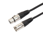 สายไมโครโฟน XLR 3 ขา ตัวผู้เป็นตัวเมีย ยาว 3 เมตร