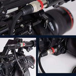 สายไมโครโฟน XLR 3 พิน ตัวผู้ไปตัวเมีย ยาว 3 เมตร (สีแดง)