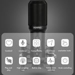 ชุดไมโครโฟนบันทึกเสียง USB Yanmai Q10B, Q10B
