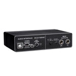 ไมโครโฟนคอมพิวเตอร์ USB TEYUN Q-22 พร้อมการ์ดเสียงภายนอก, Q-22