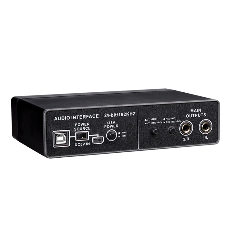 ไมโครโฟนคอมพิวเตอร์ USB TEYUN Q-22 พร้อมการ์ดเสียงภายนอก, Q-22