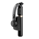 ไม้กันสั่น Gimbal Q08 พร้อมรีโมทบลูทูธ ขาตั้งกล้อง ไม้เซลฟี่, Q08 (สีดำ), Q08 (สีขาว)