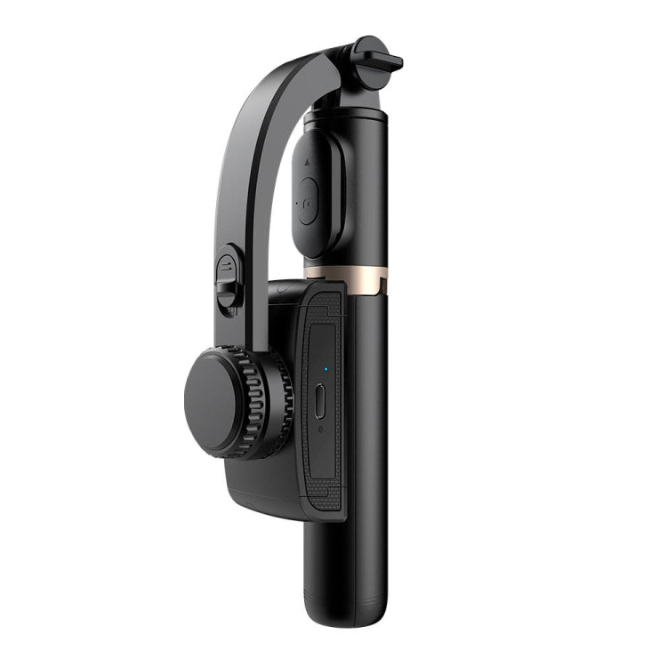 ไม้กันสั่น Gimbal Q08 พร้อมรีโมทบลูทูธ ขาตั้งกล้อง ไม้เซลฟี่, Q08 (สีดำ), Q08 (สีขาว)