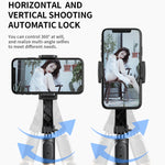 ไม้กันสั่น Gimbal Q08 พร้อมรีโมทบลูทูธ ขาตั้งกล้อง ไม้เซลฟี่, Q08 (สีดำ), Q08 (สีขาว)