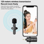 ไมโครโฟนไร้สายแบบลดเสียงรบกวน Lavalier 3 in 1 รุ่น AP031-1
